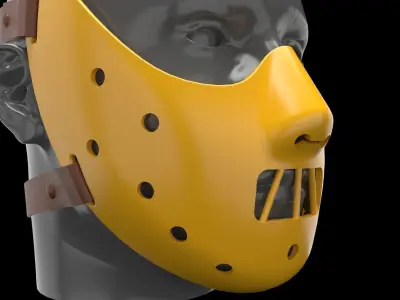 Hannibal mask 3D print model