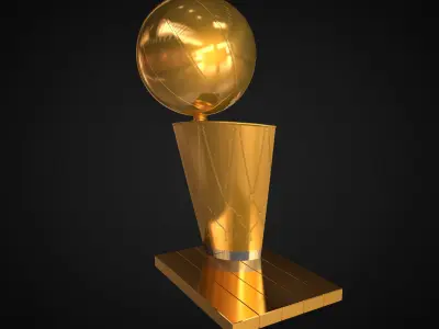 Larry OBrien NBA Championship Trophy 3D model