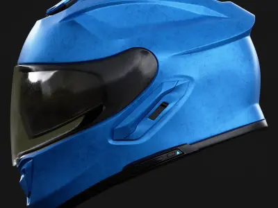 GT air3 shoei helmet 3D model