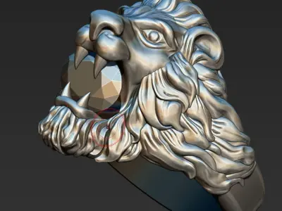 Lion Gucci 3D print model