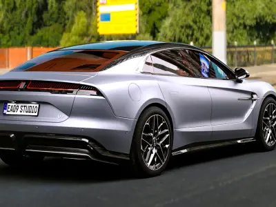 2025 BYD YangWang U7 3D model