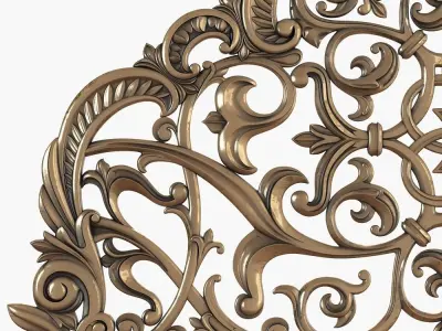 Arabic decor CNC  3D model