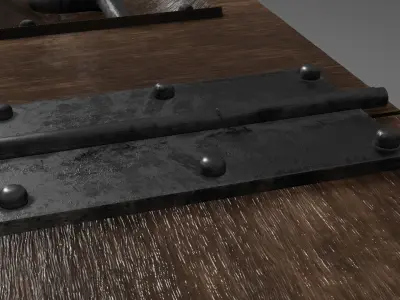 World War One Ammunition Box Free low-poly 3D model