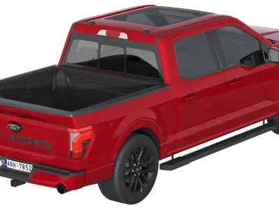F-150 LARIAT 2024 3D model