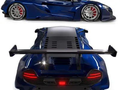 mclaren 3D model get