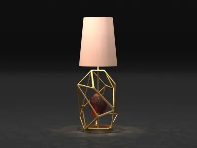 Gem Table Lamp - By koket style 3D model