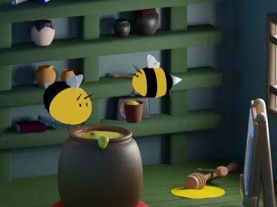 Honey Business 3D model