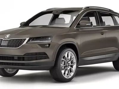 Skoda Karoq 2018 3D model