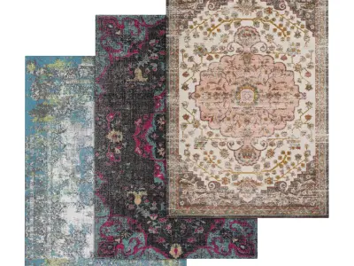 Rug Set 801 3D model