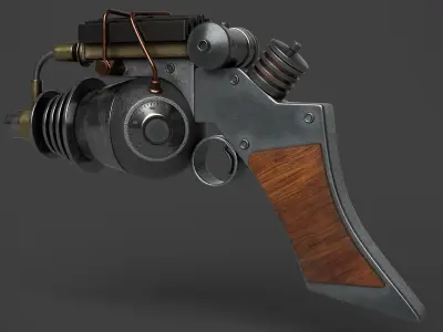 Fantasy Gun 24 3D model