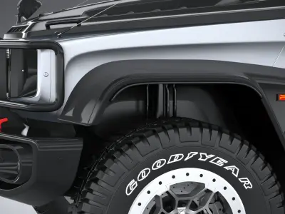 Generic Offroad Adventure Car 2022 3D model