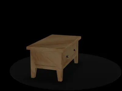Drawer Chest 3D model