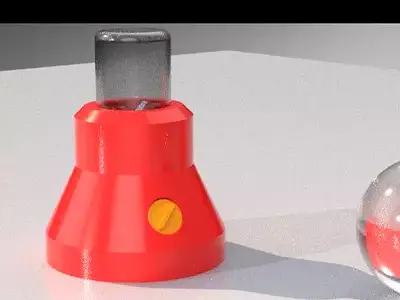 Electric Blender 3D model