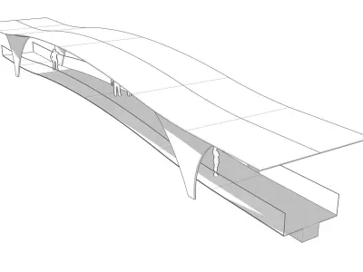 Bridge in concept - 04 3D model