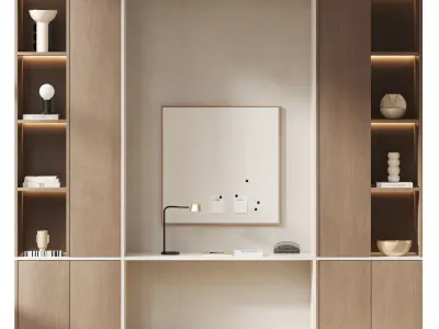 Wardrobe 001 3D model