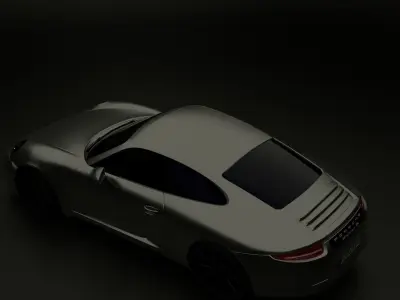 991 porsche 911 carrera 4s 3D model