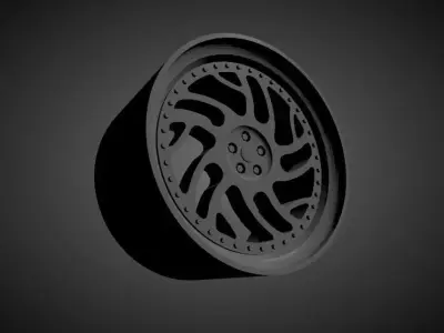 Rotiform SEA scalable and Printable rim 3D print model