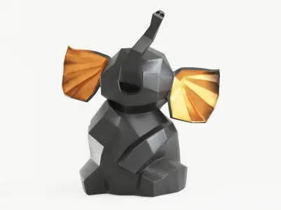 Decor Elephant 3D model