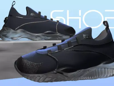 sport shoes 3D model