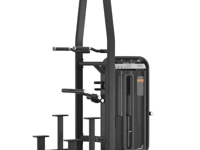 E-7009 Dip Chin Assist 3D model