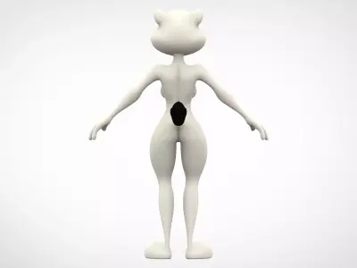 Olivia Weasel 3D model