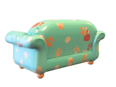 Kawaii Kids Furniture  Pack 3D model