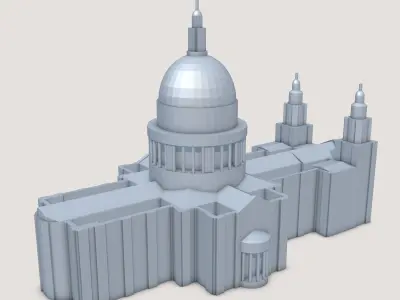 Cathedral 3D model