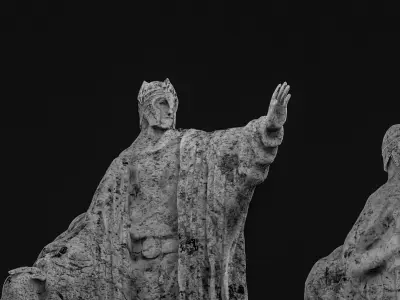 Argonath from Lord of The Rings Free 3D model