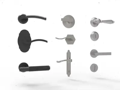 door handle 2 3D model
