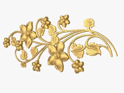Classic decor ornament 236 3D model