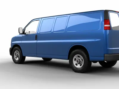 American Van 3D model