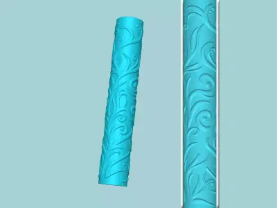 Texture Roll 23 - Fondant Decoration Maker 3D print model