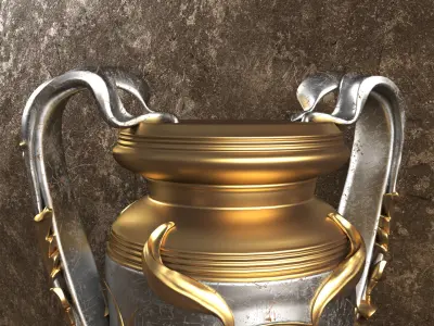 Exquisite Trophy 3D model