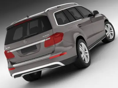 Mercedes GL 2013 3D model