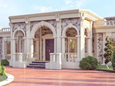 classic villa  3D model