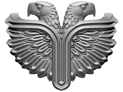 Eagle Ring Rider  3D print model