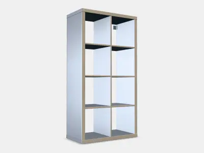 KALLAX Shelving unit 3 Low-poly 3D model