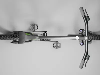 Bike cycle Low-poly 3D model
