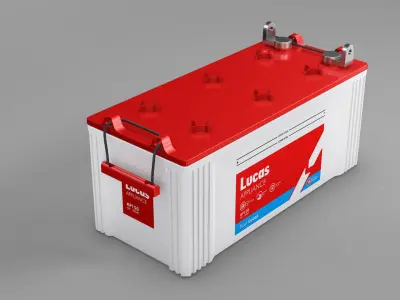 Lucas Appliance Battery 3D model