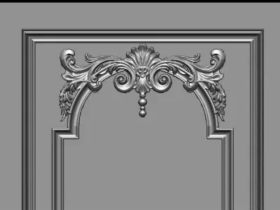 ITALY STYLE MAIN DOOR 3D model