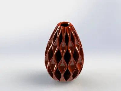 Modern Vase Model A 3D model