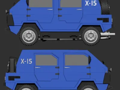 Gurgel Car 3D print model