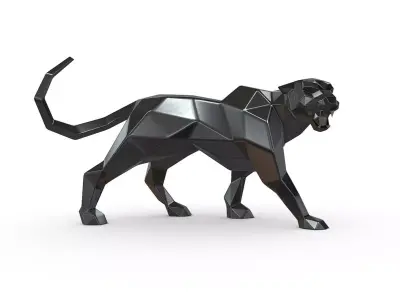 Black Panther 3D print model