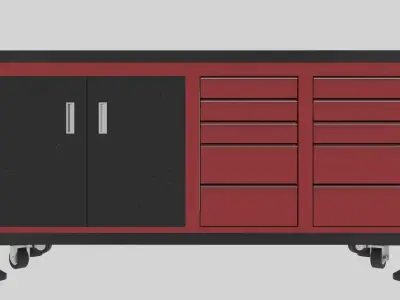 Workshop  Trolley 2 3D model