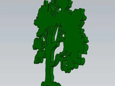 Wonderful Artificial Tree Home and Garden Outdoor Lawn Decor 3D model order