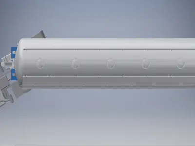 EqBulk truck 3d model 3D model