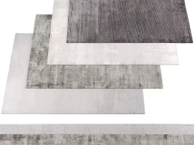 Rugs458 Low-poly 3D model