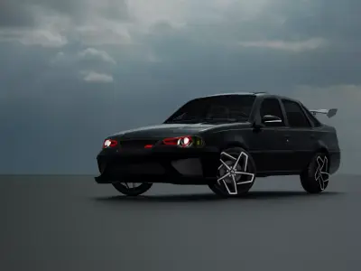 CHEVROLET NEXIA 2 tuned 3D model