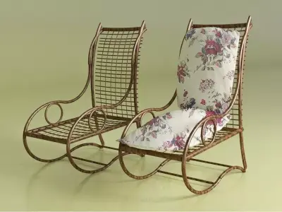 Bamboo Chair 3D model
