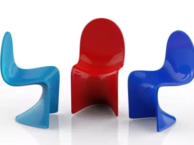 Panton chair 3D model